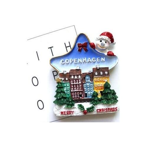 Merry Christmas copenhagen refrigerator