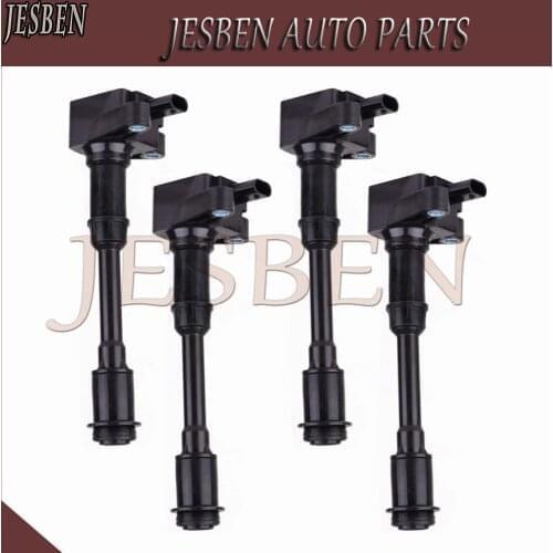 4PCS BM5G-12A366-DB Ignition Coil fit for Ford GRAND C-MAX FIESTA FOCUS KUGA ESCAPE Mondeo TOURNEO S-MAX 1.6 EcoBoost 2010-2019