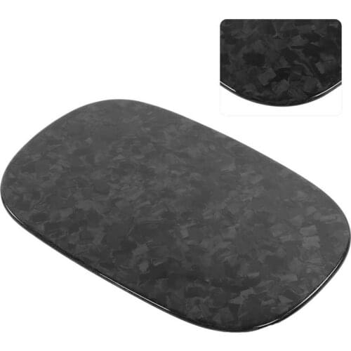 Carbon Fiber Fuel Tank Cover Trim Gas Cap Lid Decoration Fit for Alfa Romeo Stelvio SUV 2015-2020 Car style