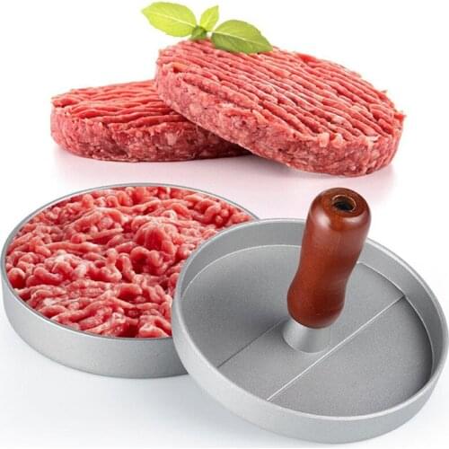 Metal Hamburger Maker Hamburger Presses Kitchen Meat Poultry Patty Maker Mould