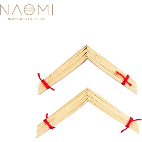 NAOMI 20 PCS Oboe Reeds Cane Parts Gouged Shaped Folder Woodwind Instrument Accessories New