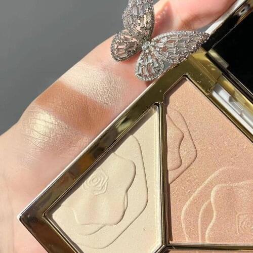 Miss lara New 3D Bronzer Highlighter For Face Makeup Stick Cream Texture Contour iluminador Makeup Highlighter Bronzer