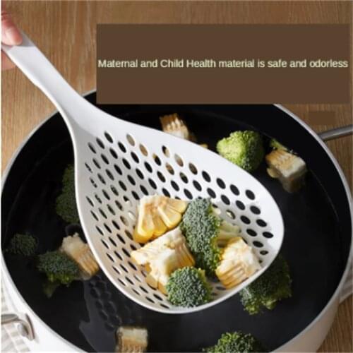 Handheld Spaghetti Strainer Colander Quail Egg Meatballs Washing Fruits Filter Portable Cooking Colander Kitchen Gadgets Tools