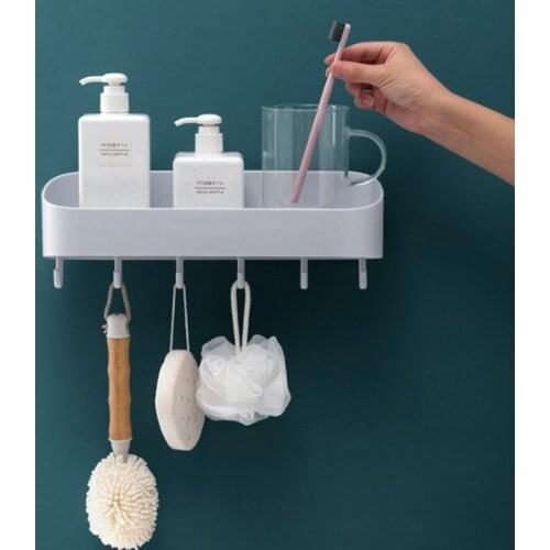 Nordic Storage Rack Modern Simplicity Wall Hook Bathroom Back Key Hanger Hooks Home Wall Decoration Hanging