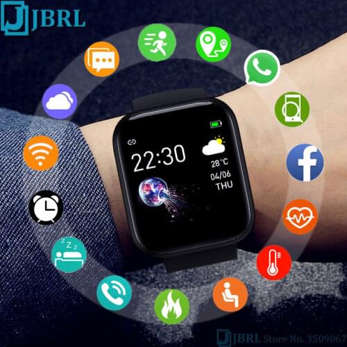 Smart Digital Watch Women Men Fitness Tracker Heart Rate Monitor Sport Waterproof Smart Electronic Clock Bluetooth Smartwatch