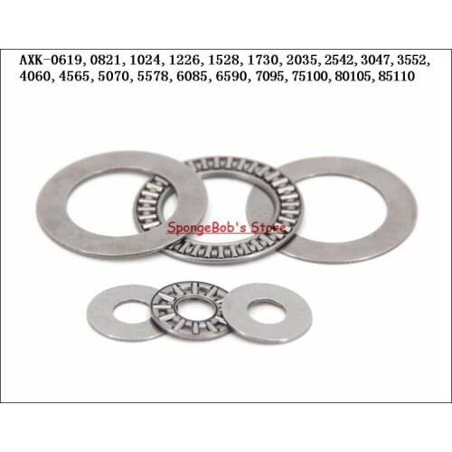 3pcs/Lot Thrust Needle Roller Bearing AXK75100 75mm x 100mm x 4mm Thrust Bearing