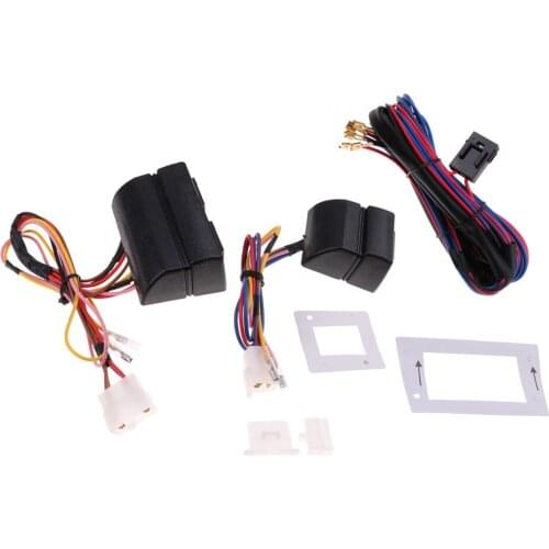 High Quality 3Pcs Car Electric Window Master Control Switch Wiring Harness