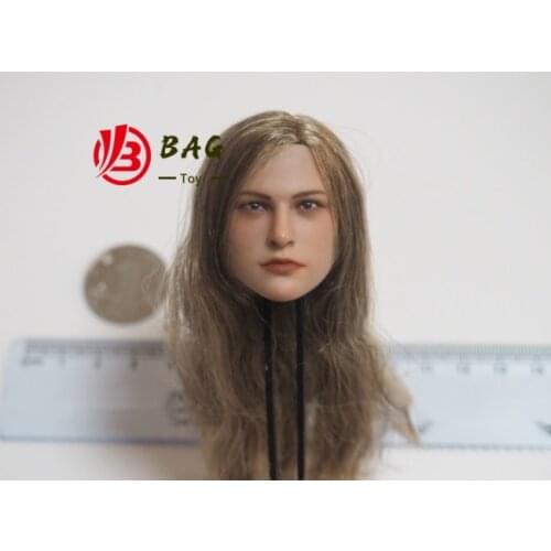 1/6 of the Action Figures model POPTOYS ALS004 Knights of women European female head carving