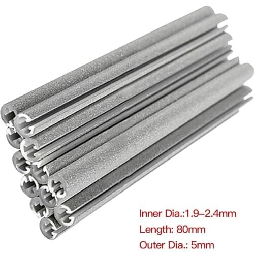 72pcs Reflective Mount Clip Tube Warning Strip Bicycle Bike Wheel Spoke Reflector Mountain Rear Bike Reflector Light