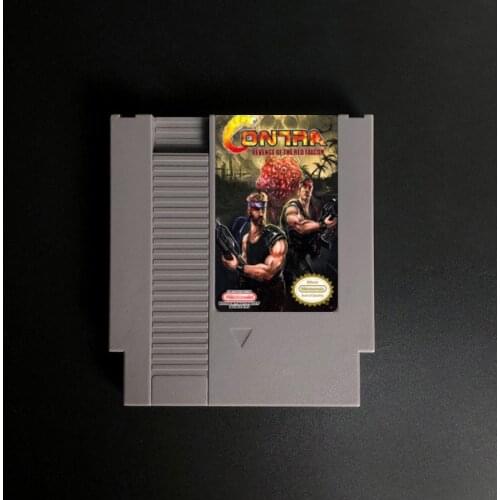 Contra Revenge Of The Red Falcon - 72 pins 8bit game cartridge