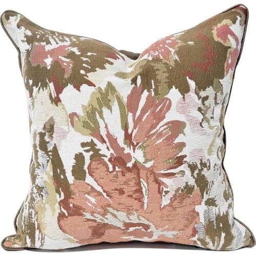 American Pillowcase Flower Embroidery Pillow Case Nordic Bedroom Pillow Cushion Covers for Living Room Sofa Couch Home Decor