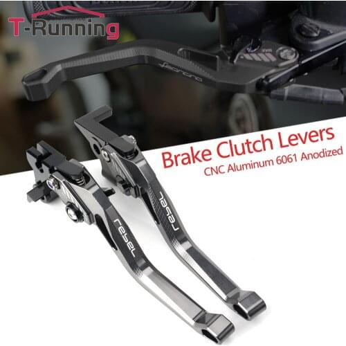 For Honda Rebel 500 Rebel500 2017-2020 2018 2019 Motorcycle CNC Moto Adjustable Clutch Brake Levers