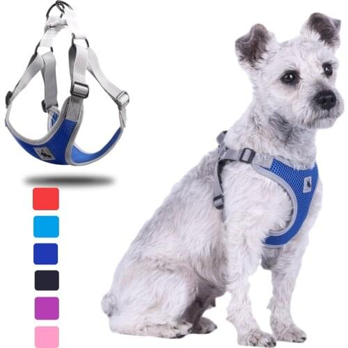 Dog Harness Pet Cat Vest Pet Products For Small Puppy Pug Chihuahua Pug Bulldog Cat arnes perro Dog Accessories Dropshipping