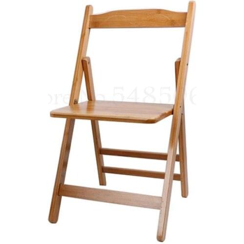 Solid Wood Folding Chair Nan Bamboo Square Portable Childrens Outdoor Fishing Stool Small Bench Home Leisure Chair