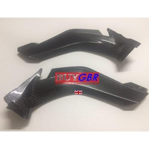 For Kawasaki ZX-10R 2011 2012 2013 2014 2015 11 12 13 14 15 Motorcycle Carbon Accessories Left and right Head Pipe Buygbr
