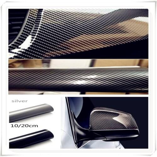 5D High Glossy Carbon Fiber Vinyl Film Car Styling Wrap Accessories FOR BMW X7 X1 M760Li 740Le iX3 i3s i3 635d 120d 120i