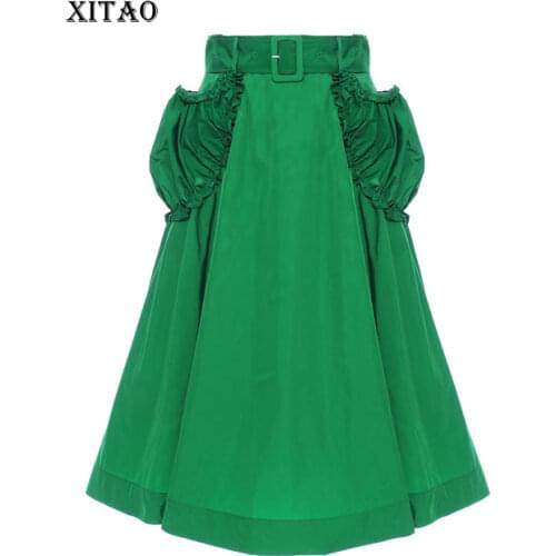 Женские плиссированные юбки XITAO China At AliExpress