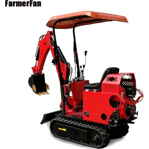 1 ton small hydraulic excavator machine kv08 agricultural mini excavator