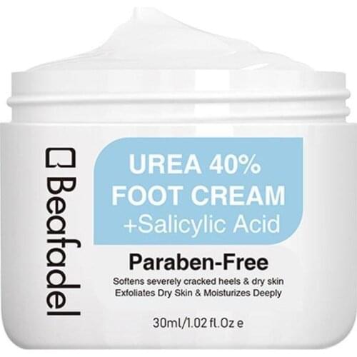 30g Foot Care Urea Cream 40% Foot Scrub Salicylic Acid Exfoliates Dead Skin Callus Remover Foot Repair Care Moisturizing Cream