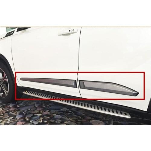 ABS door anti-collision decoration body trim anti-wipe door trim for Suzuki Vitara 215-2017 Car modeling