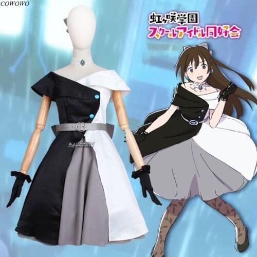 Anime! Lovelive Osaka Shizuku 3rd Live Festival Sweet Dress Uniform Cosplay Costume Halloween Party Role Play Suit Women NEW