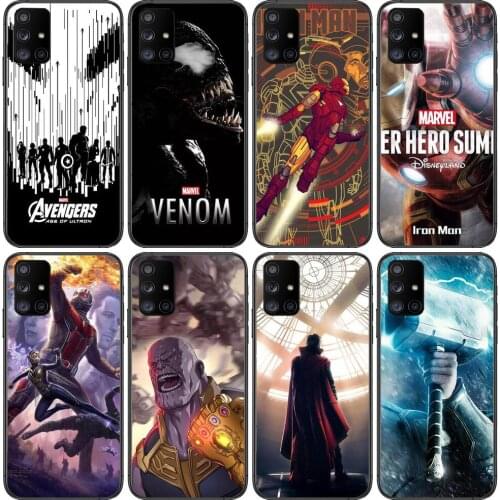 Cinematic Universe Phone Case Hull For Samsung Galaxy A50 A51 A20 A71 A70 A40 A30 A31 A80 E 5G S Black Shell Art Cell Cove