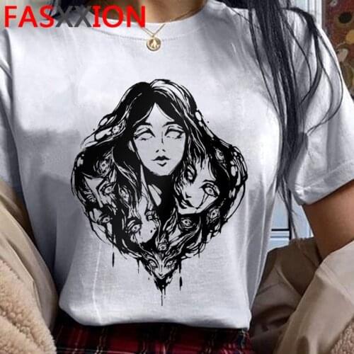 Junji Ito t shirt top tees male couple clothes plus size aesthetic ulzzang t shirt white t shirt couple clothes