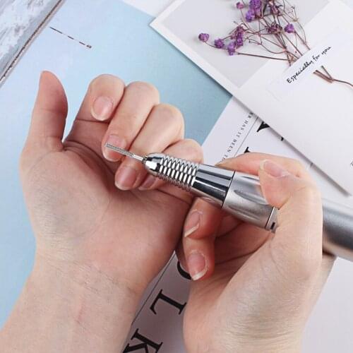 Nail Drill Bit Milling Cutter Portable Nail File Accessories Acrylic Gel Cuticle Remove Tool for Manicure Pedicure