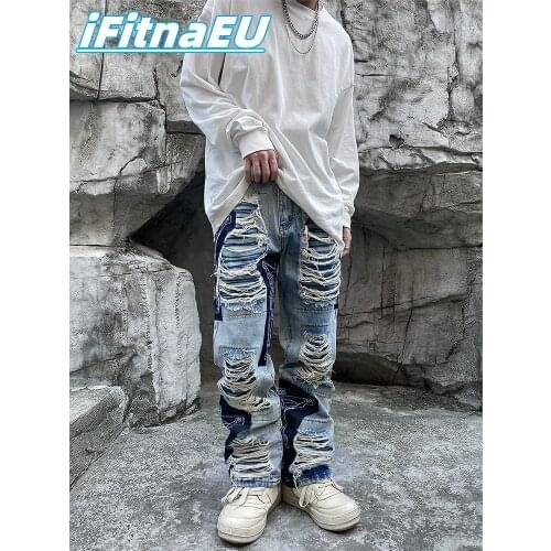 iFitnaEU Skinny Jeans For Men