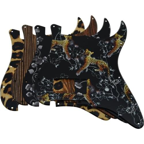 KAISH ST Strat One Humbucker 3D Printed plastic Guitar Pickguard Scratch Plate Fits for Fender Delonge ST Various Colors