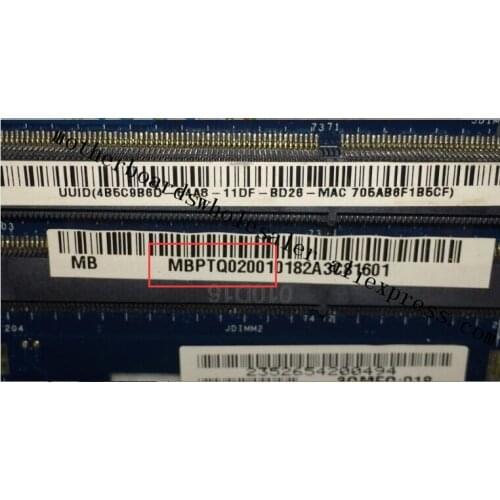 Carte Mere For Acer Aspire 5551G 5251 Motherboard MB.PTQ02.001 / MBPTQ02001 LA-5912P TESTED