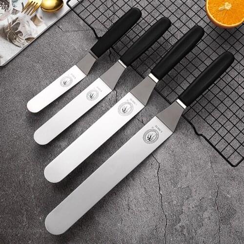 Stainless steel decorating cake spatula, cream spatula, spatula knife, cake spatula, demoulding knife baking tools