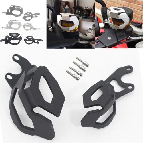 Motorcycle Aluminum Front Brake Reservoir Guard Front Brake Reservoir Guard For BMW R1200GS Adventure 2008-2013