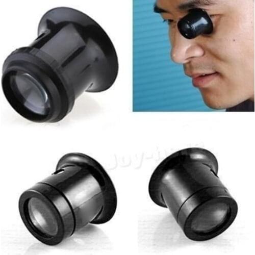 Practical Watch Jewellery Magnifier Loupe Eye Len Eyepiece Watch Repair Kit Tool Portable 10 Times Magnifying Glass Eye Mask