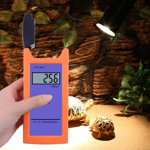 RGM-UVC Reptile UV Radiation Meter Ultraviolet Irradiance Meters High Accuracy UV Illuminance Meter UVC Luminosity Measurement