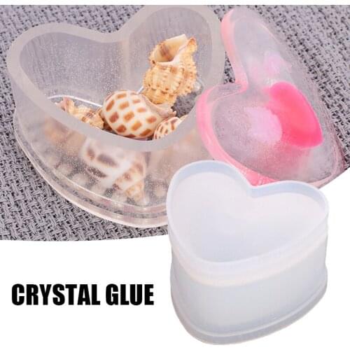 Silicone Storage Box with Lid Mold Jewelry Box Molds for DIY Jewelry Container Resin Crafts DIY A66