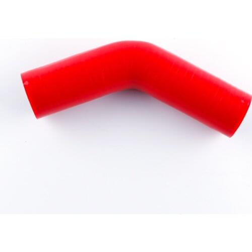 45 Degree Hose Bend silicone 25mm (1") Id hose long 150*150mm