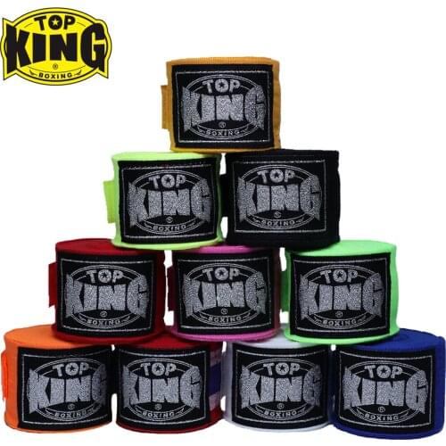 TOP KING BOXING HANDWRAPS 5M SEMI STRETCH