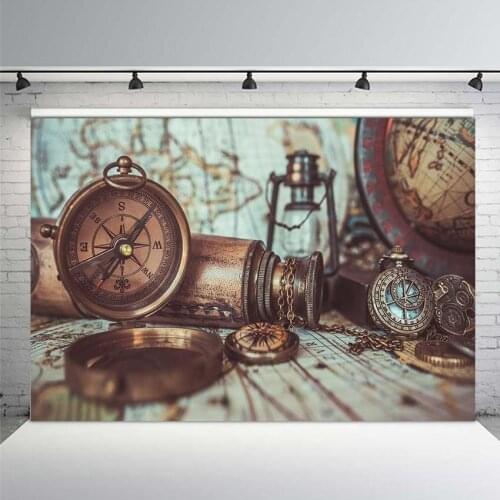 Photo Backdrop Vinyl Rusty Mechanical Clock Steampunk Style Gear Backgrounds for Photo Studio Photography Magic Backdrops Child