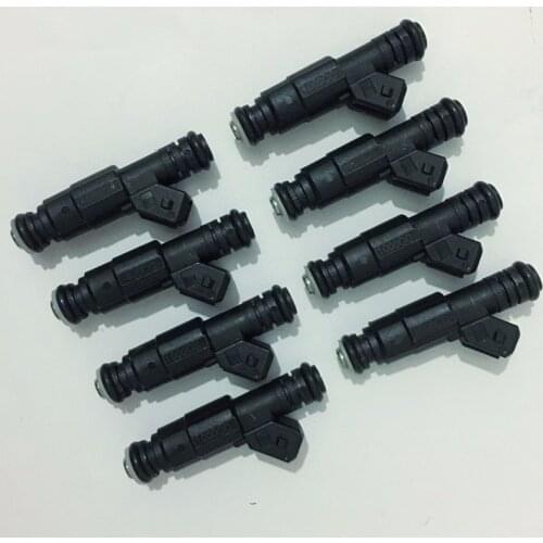 Video test enclosed 8X Flow matched E85 LS1 LS6 1000cc fuel injector universal ev1 connector GT1000 for v8 engine racing