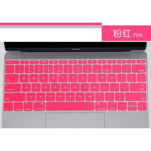 US version Silicone Skin Laptop Keyboard Cover Protector For MacBook Pro 13.3 inch A1534 A1931 A1708 A1988 (NO Touch Bar) Cover