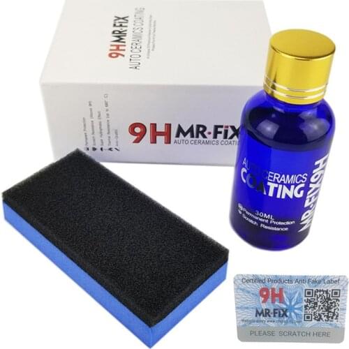 1set 9H Car Liquid Ceramic Coat Hydrophobic Glass Coating Motocycle Paint Care Anti-scratch Auto Detailing Glasscoat Car Polish