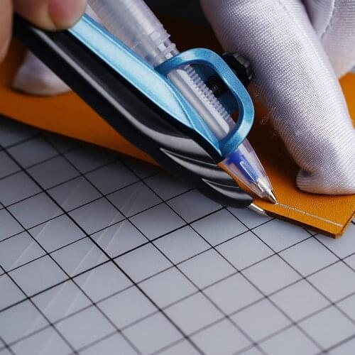 1Pcs DIY leather craft edge space leather pen Line Drawing