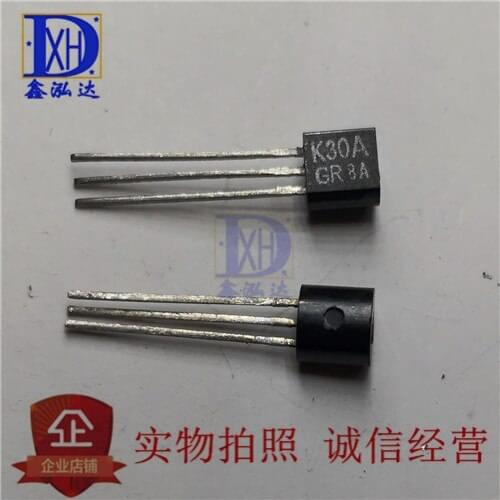 10Pcs/Lot Low power MOSFET 2SK30A-GR K30 New+Original TRIODE