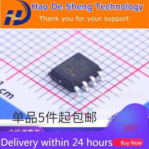 10PCS/LOT OP07CSZ OP07C SOP-8 Ultra-low Offset Voltage Op-amp IC New Original In Stock