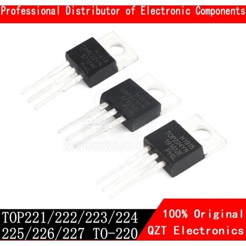10pcs/lot TOP227YN TO220 TOP227Y TO-220 TOP227 TOP226YN TOP226 TOP225YN TOP225 TOP224YN TOP224 TOP223YN TOP223 TOP222YN TOP221YN