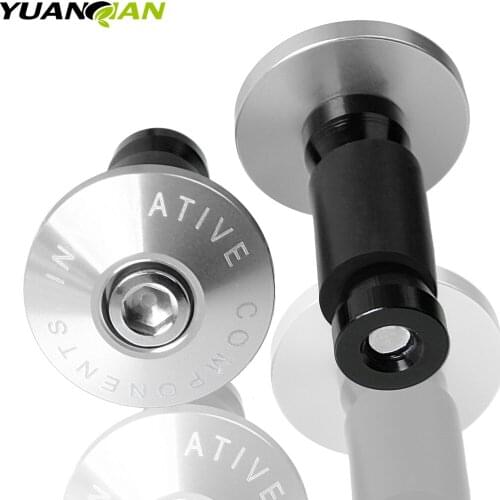 7/8''22 mm CNC motorcycle handlebar cap motocross handle bar grips ends for HUSQVARNA TC85 TC/TE125-300 FC/FE250-501 Z800 Z1000