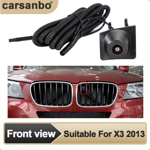 For BMW X3 2013 Front View Camera HD OEM Front View Camera Night Vision Waterproof Frontview Camera
