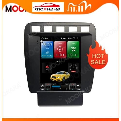 Tesla Style Screen Android 9.0 Car Multimedia Player For Porsche Cayenne 2002 - 2009 Auto Radio Stereo GPS Navigation Head Unit