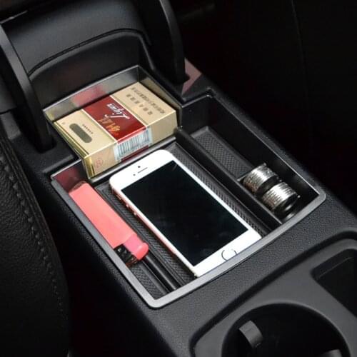 Car styling, Newest Version Car Glove Box Armrest Box Secondary Storage for Audi A4 B8 A5 S5 2009-2015